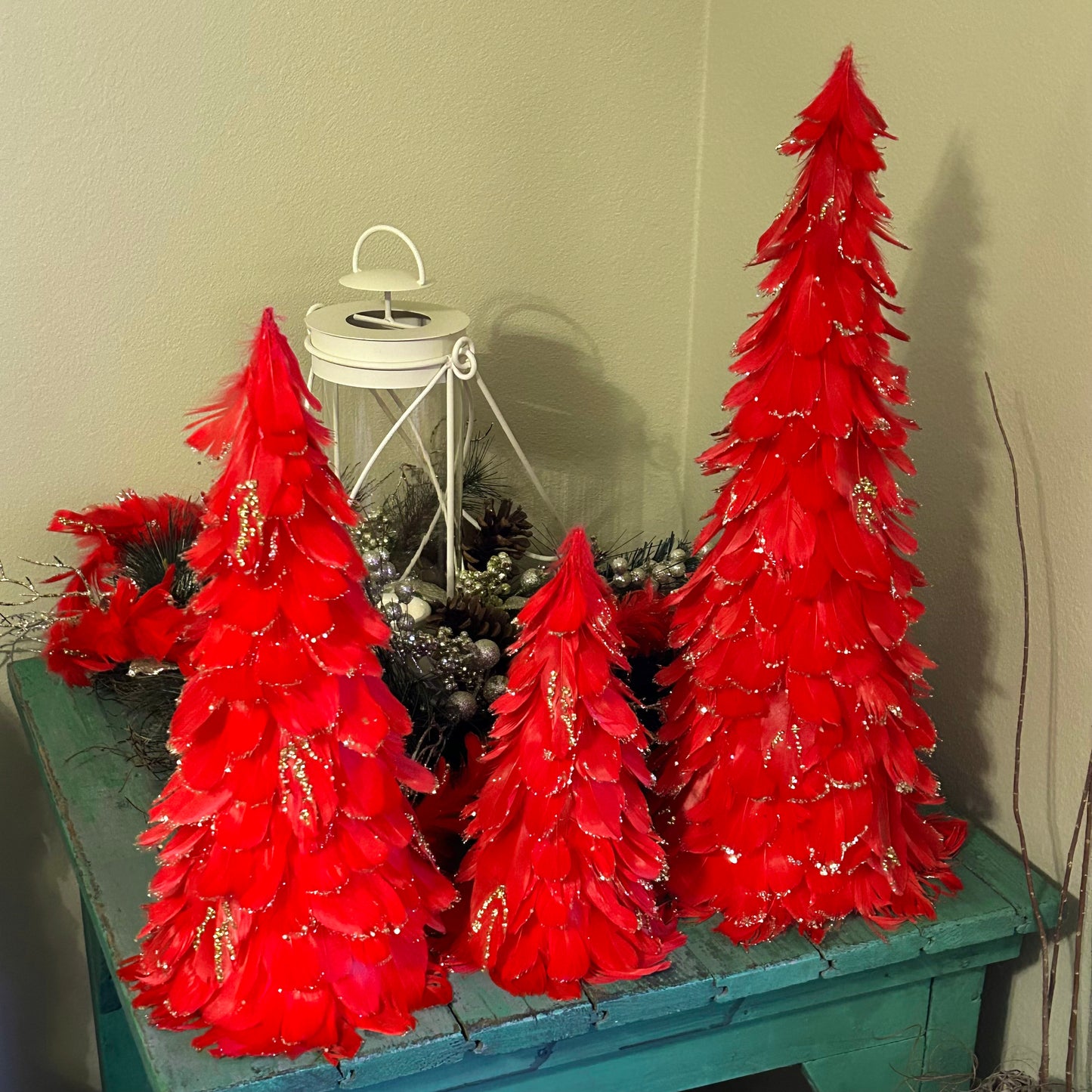 Red Christmas Tree