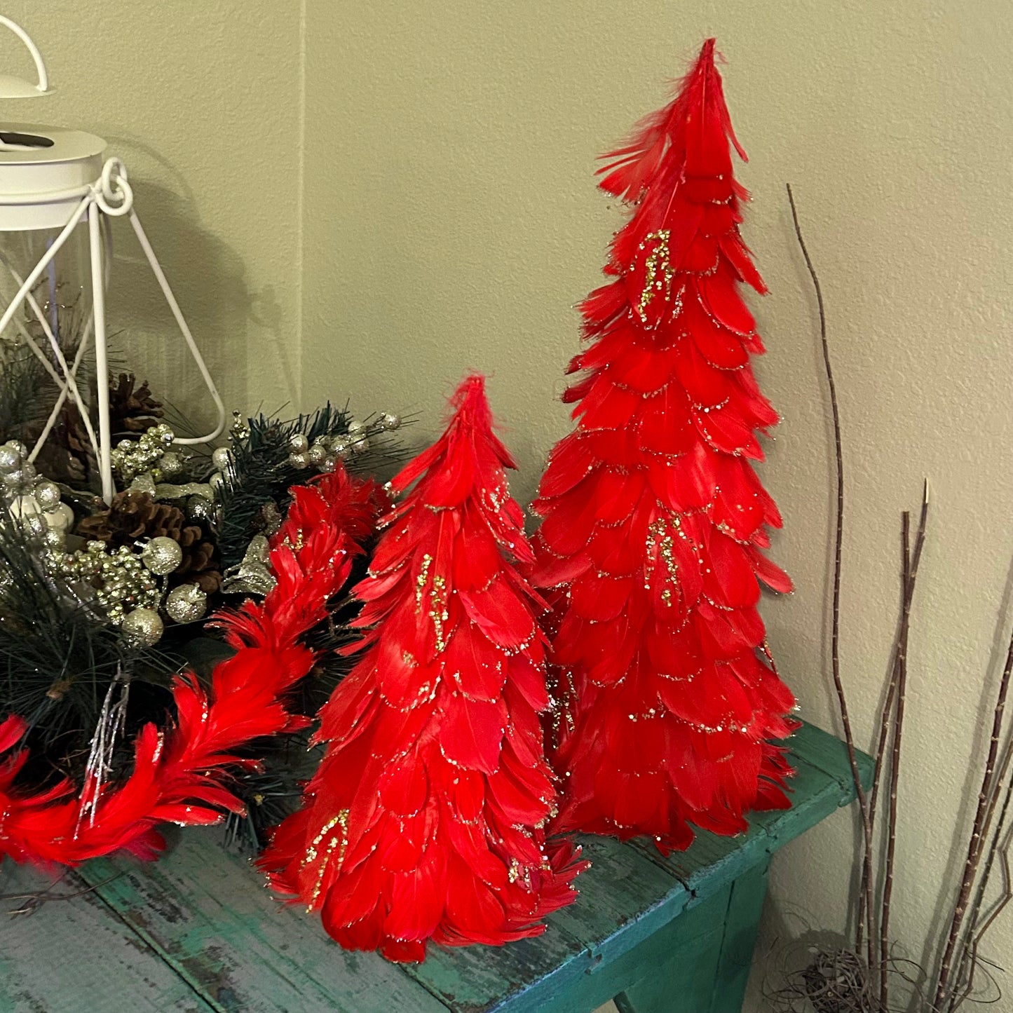 Red Christmas Tree