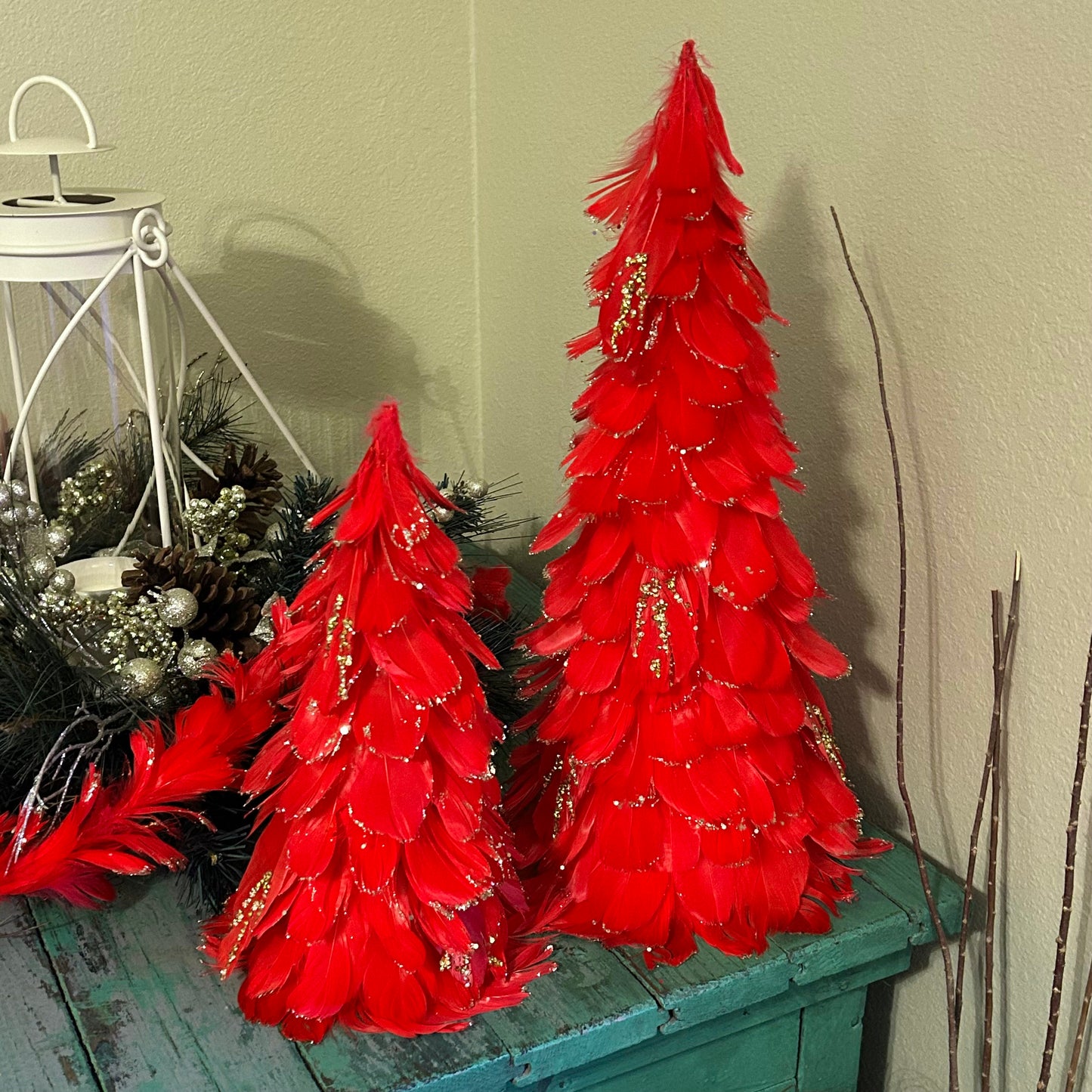 Red Christmas Tree