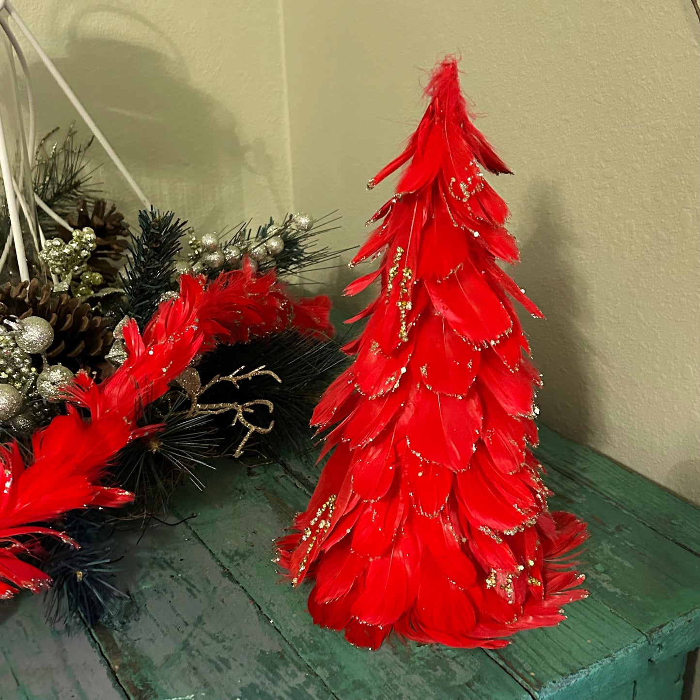 Red Christmas Tree