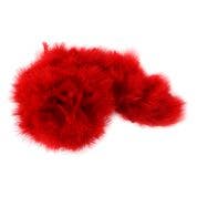 STRUNG TURKEY MARABOU BLOOD QUILL FEATHERS 3-4’’ - RED - Feathers