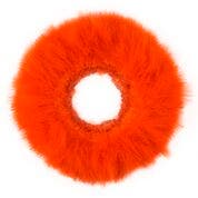 STRUNG TURKEY MARABOU BLOOD QUILL FEATHERS 4-5’’ - Orange - Feathers