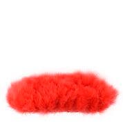 STRUNG TURKEY MARABOU BLOOD QUILL FEATHERS 4-5’’ - Orange - Feathers