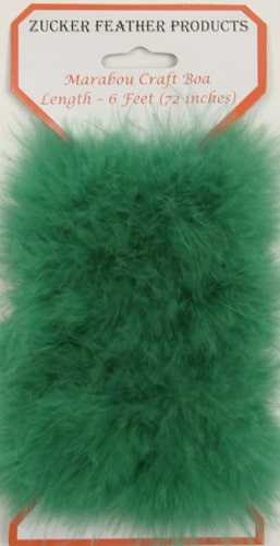 Thin Marabou Feather Boa - Kelly - Marabou Boa