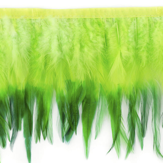 Tip Dyed Saddle Fringe-LM-K - Feathers