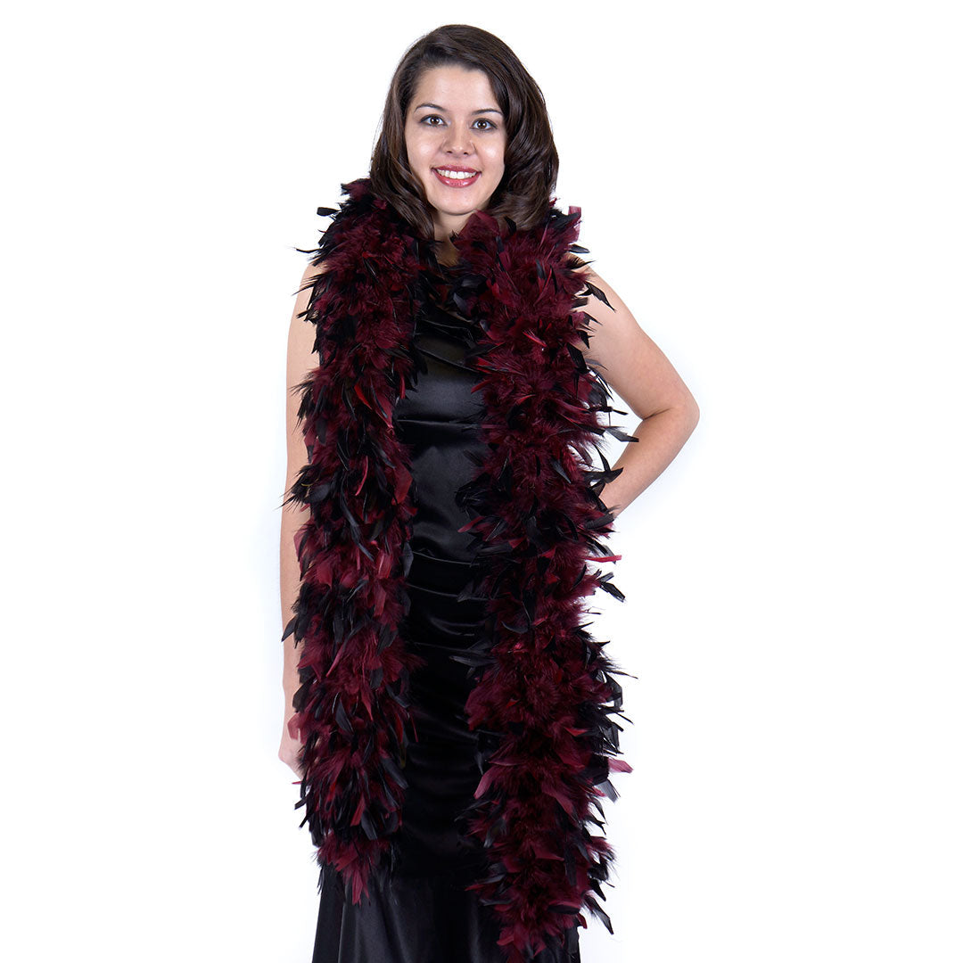 Tipped Chandelle Feather Boa - Heavyweight - Feather Boas