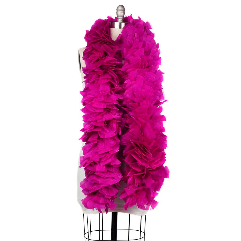 Turkey Feather Boa 6-8’’ - Very Berry - 6-8’’ - Turkey Boa