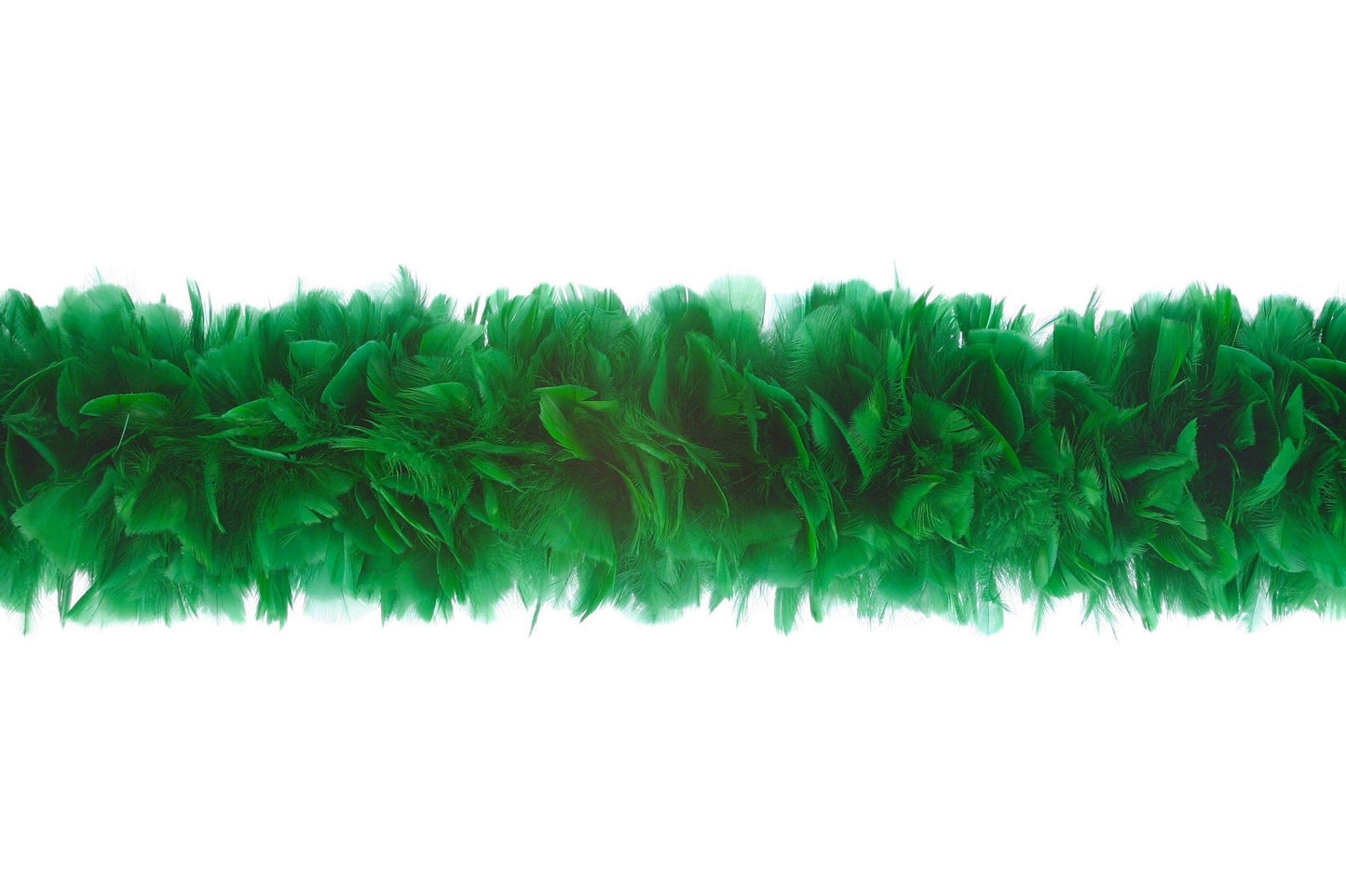 Turkey Feather Boa 8-10’’ - Kelly - Turkey Boa