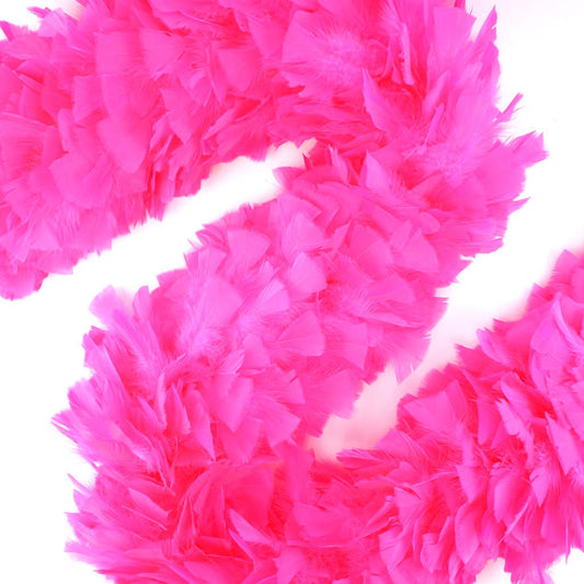 Turkey Feather Boa 8-10’’ - Pink Orient - Turkey Boa