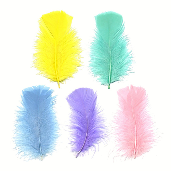 Turkey Plumage Mix Dyed - Spring Mix Feathers For Sale – Zucker Feather ...