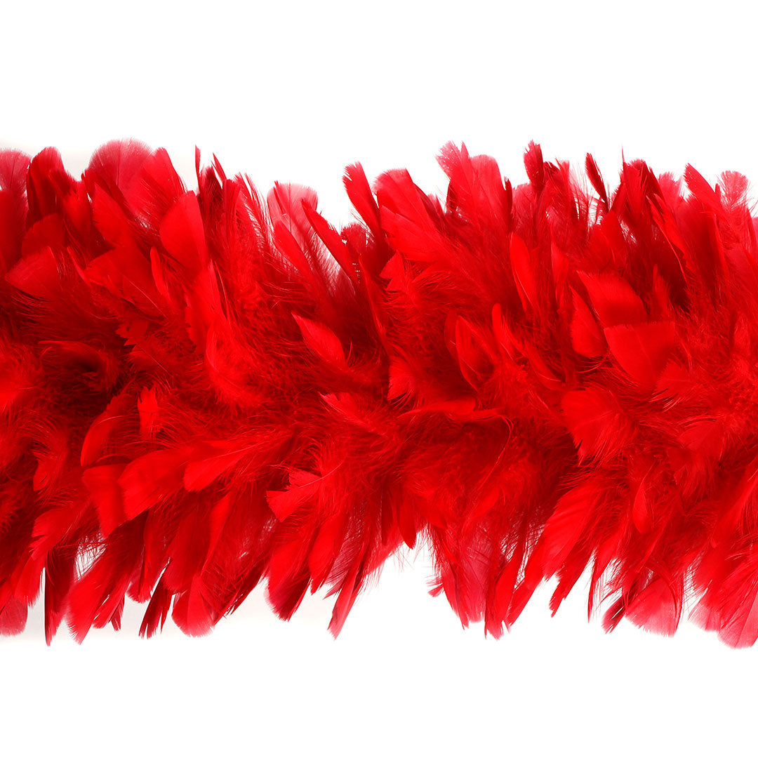 Turkey Ruff Feather Boa - Solid Colors - 14 -16’’ - Feather Boas