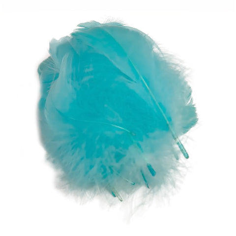 Goose Nagoire Loose 4-6 inch   1/4LB --Light Turquoise