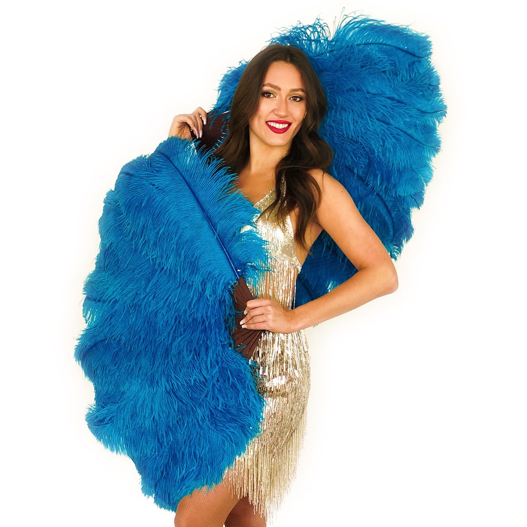 Zucker Ostrich Prime Femina Feather Fan | Buy Fluffy Feather Fans