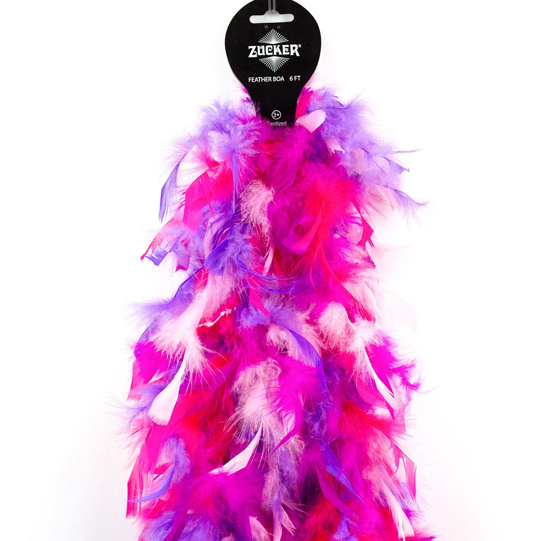 Unicorn Boa - Lightweight Chandelle Multi-color Boa - Feathers
