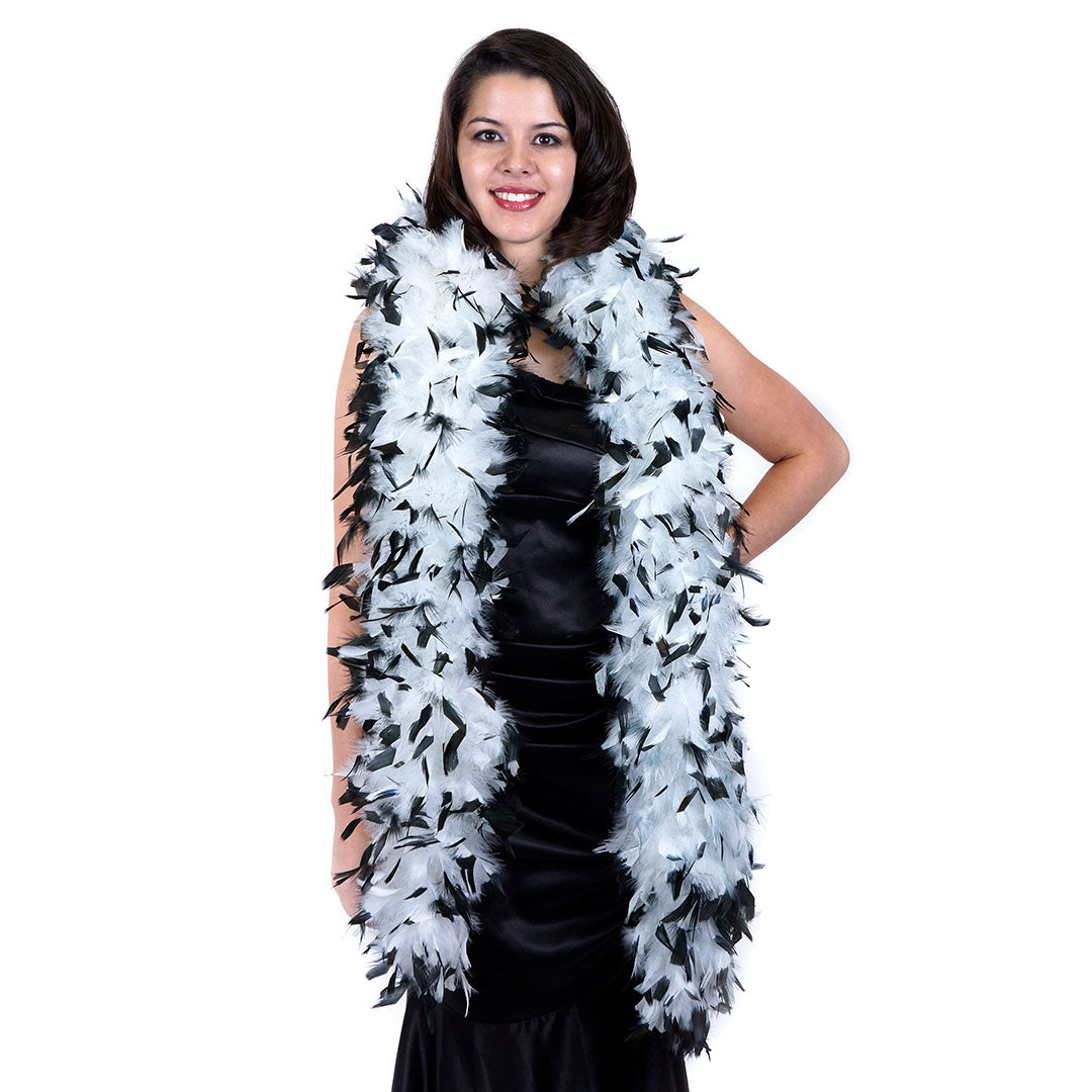 Tipped Chandelle Feather Boa - Heavyweight