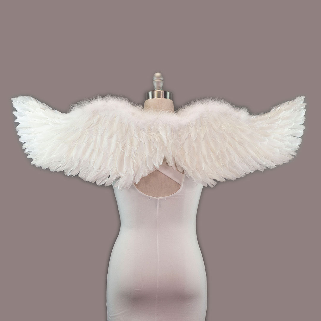 Cosplay Angel Wings 44"X26" - White