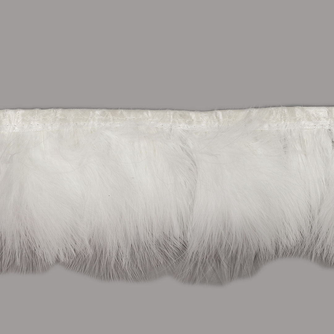Regal Marabou Feather Fringe 2-3" - 1 yard Bias Craft Tape