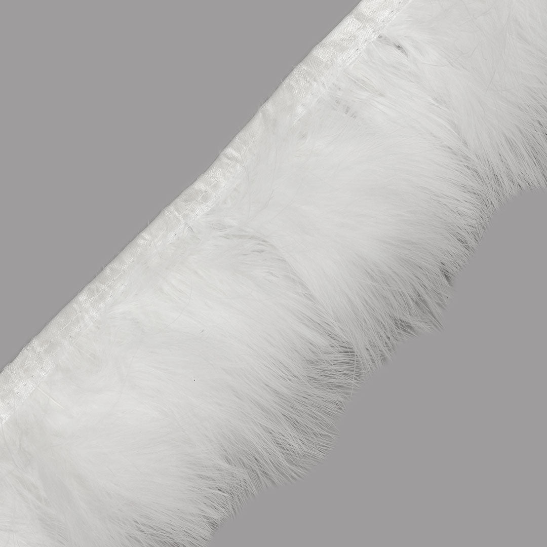 Regal Marabou Feather Fringe 2-3" - 1 yard Bias Craft Tape