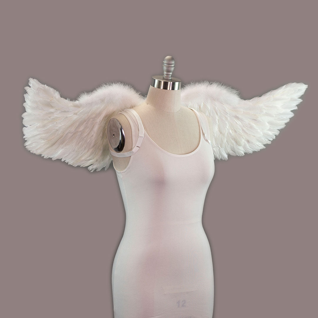 アンティーク雑貨 Swan White Angel Wings. Enchant your look with our White Cosplay Angel Wings 44