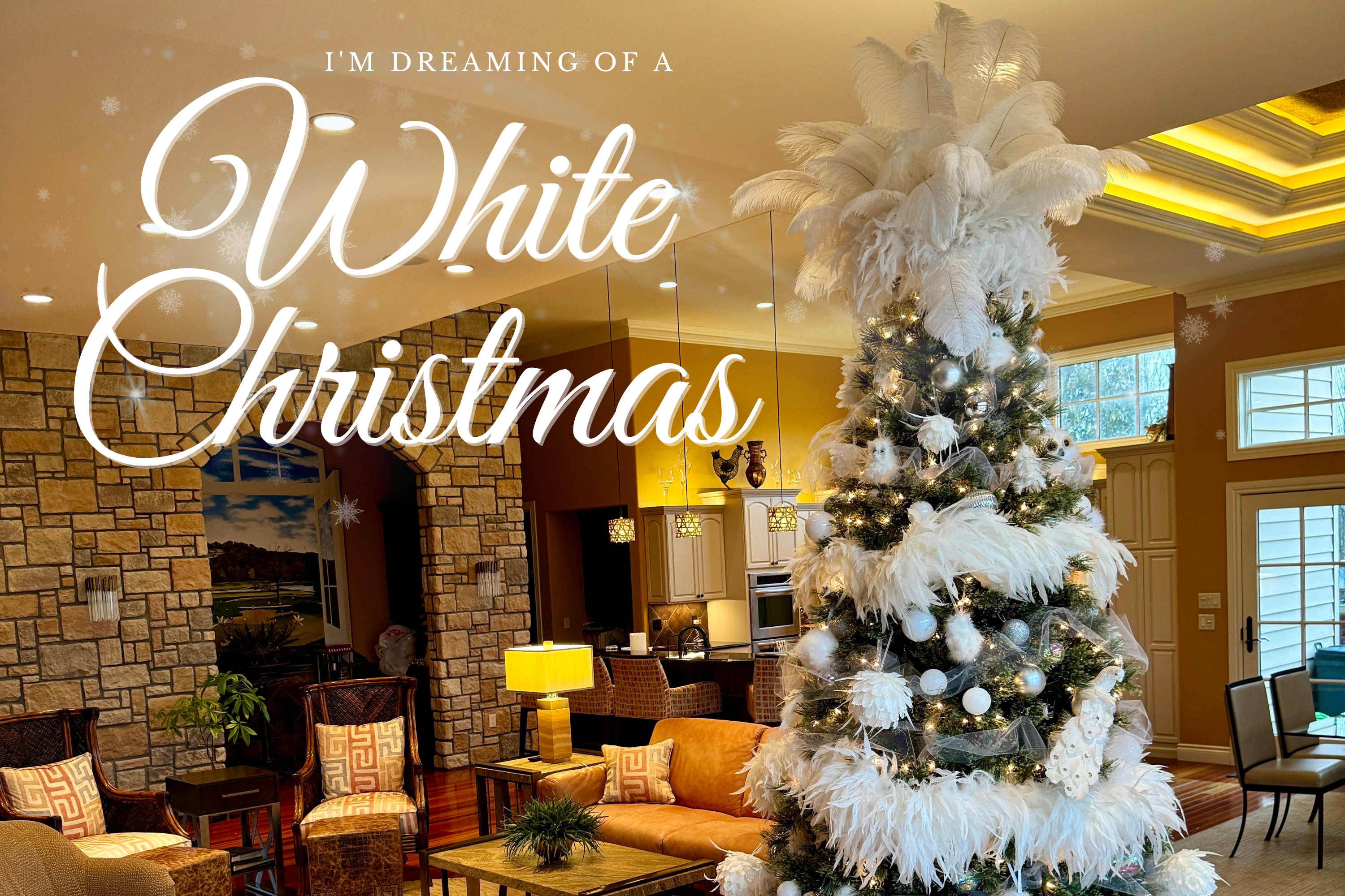 white christmas decorations