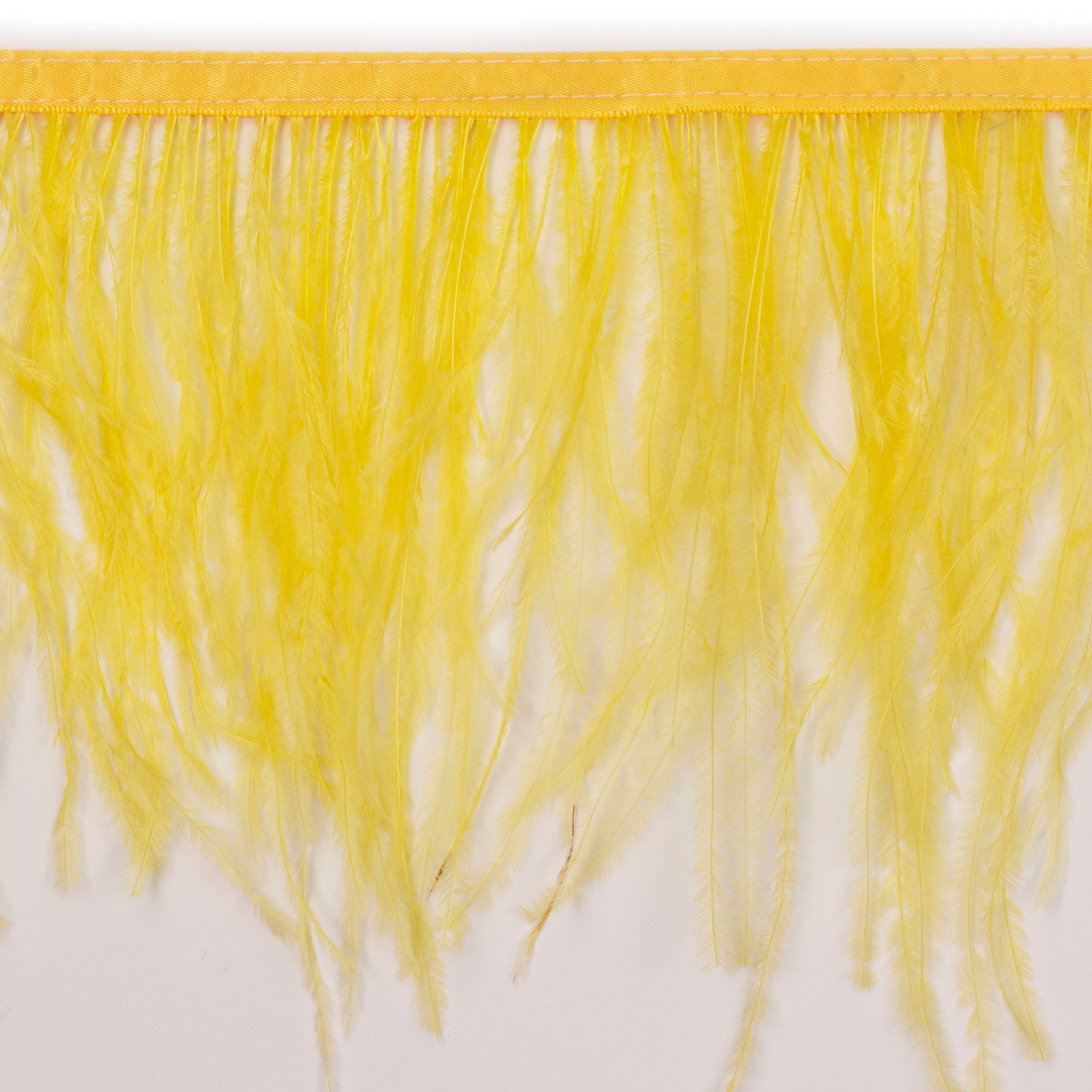 One-Ply Ostrich Feather Fringe - 1 Yard - Pineapple