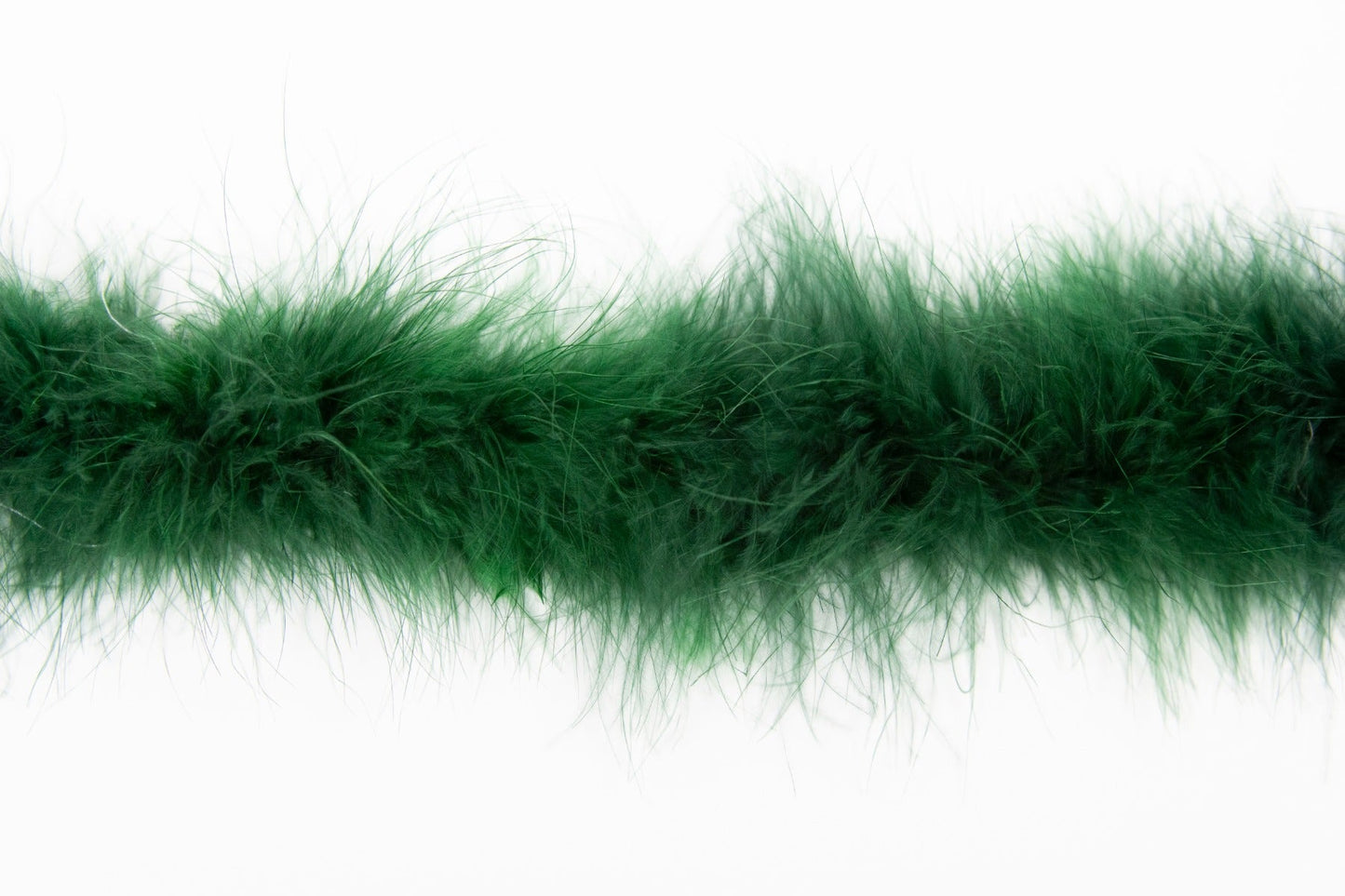 Marabou Feather Boa - Mediumweight - Forest Green