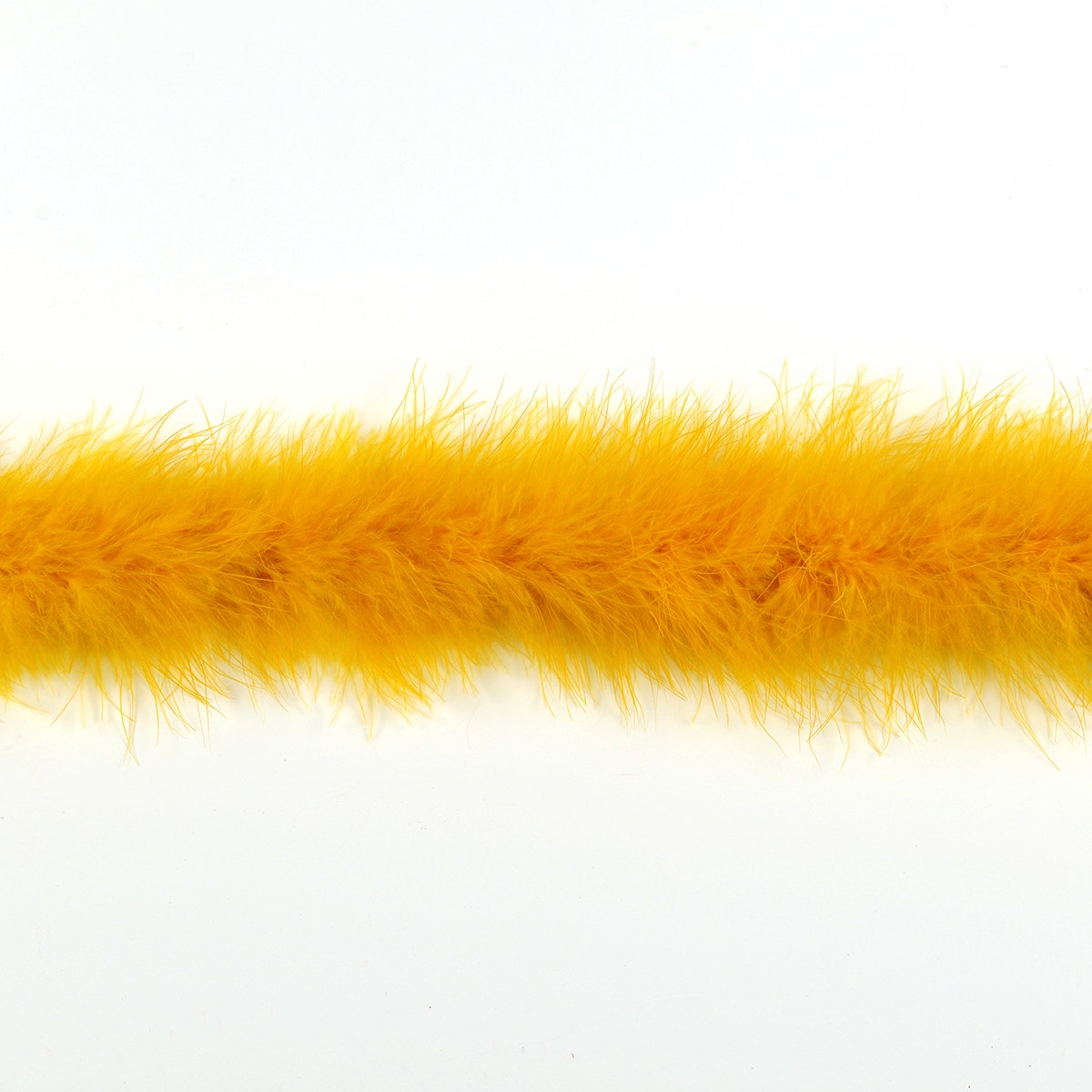 Marabou Feather Boa - Mediumweight - Marigold