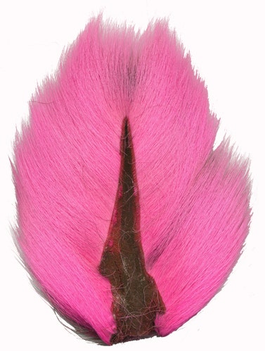 Deer Tails; Medium - Flourescent Med Pink
