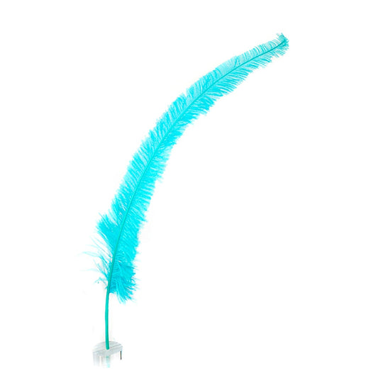 Ostrich Feathers - 13-24" Nandus - Light Aqua