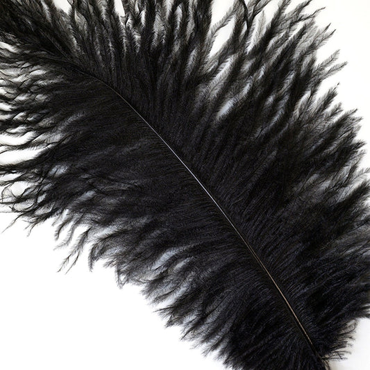 Zucker Feather Products Ostrich Feathers Narrow - Tipless Drabs - Red