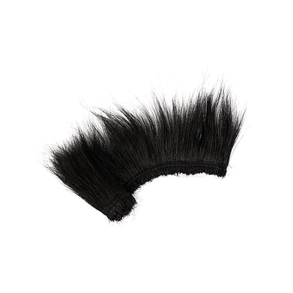 Peacock Flue (Herl) Burnt-Dyed Feathers [{WEDDING CENTERPIECES}]  - Black