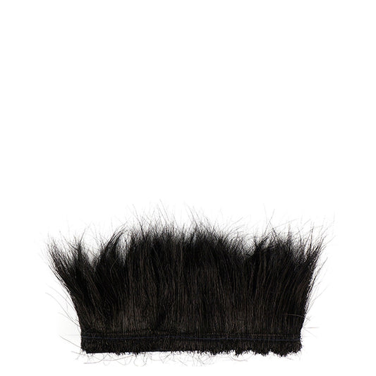 Peacock Flue (Herl) Burnt-Dyed Feathers [{WEDDING CENTERPIECES}]  - Black