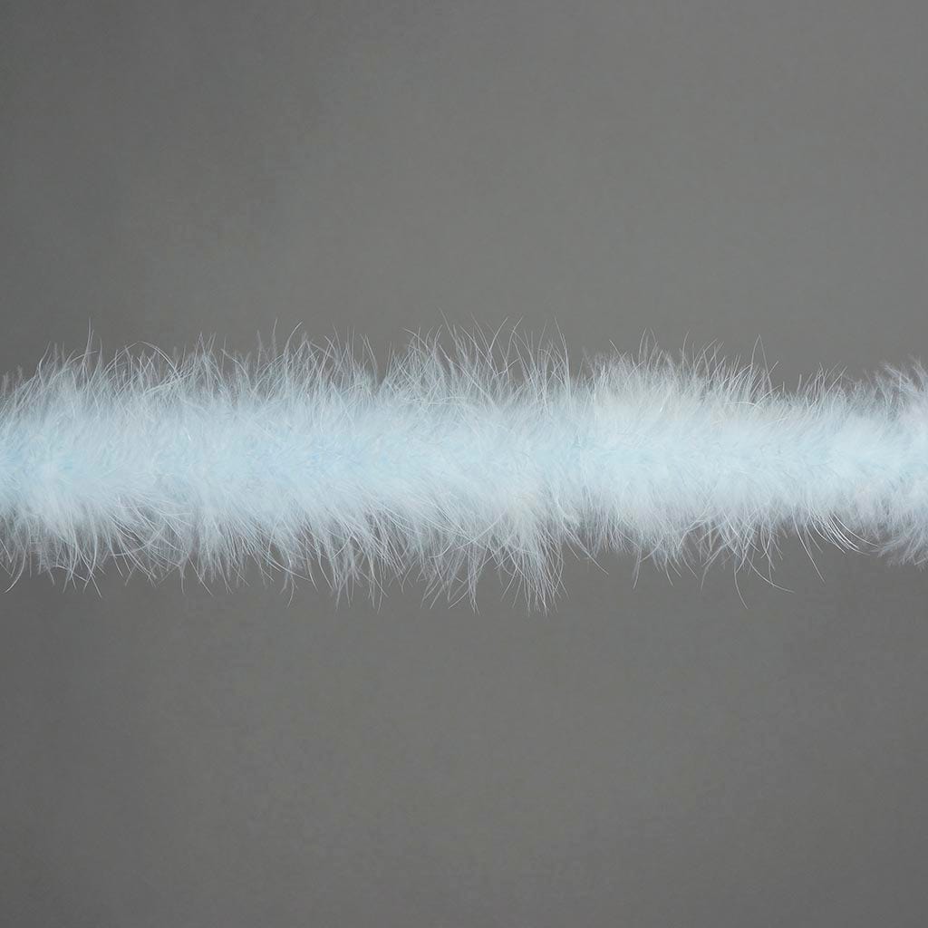 Marabou Feather Boa - Mediumweight - Light Blue