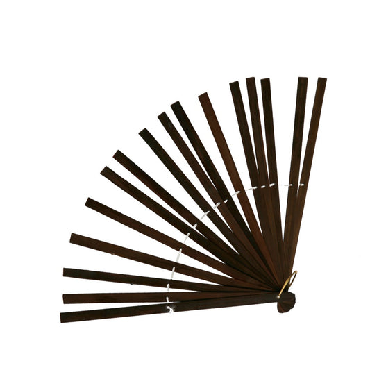Bamboo Fan Stave - Brown