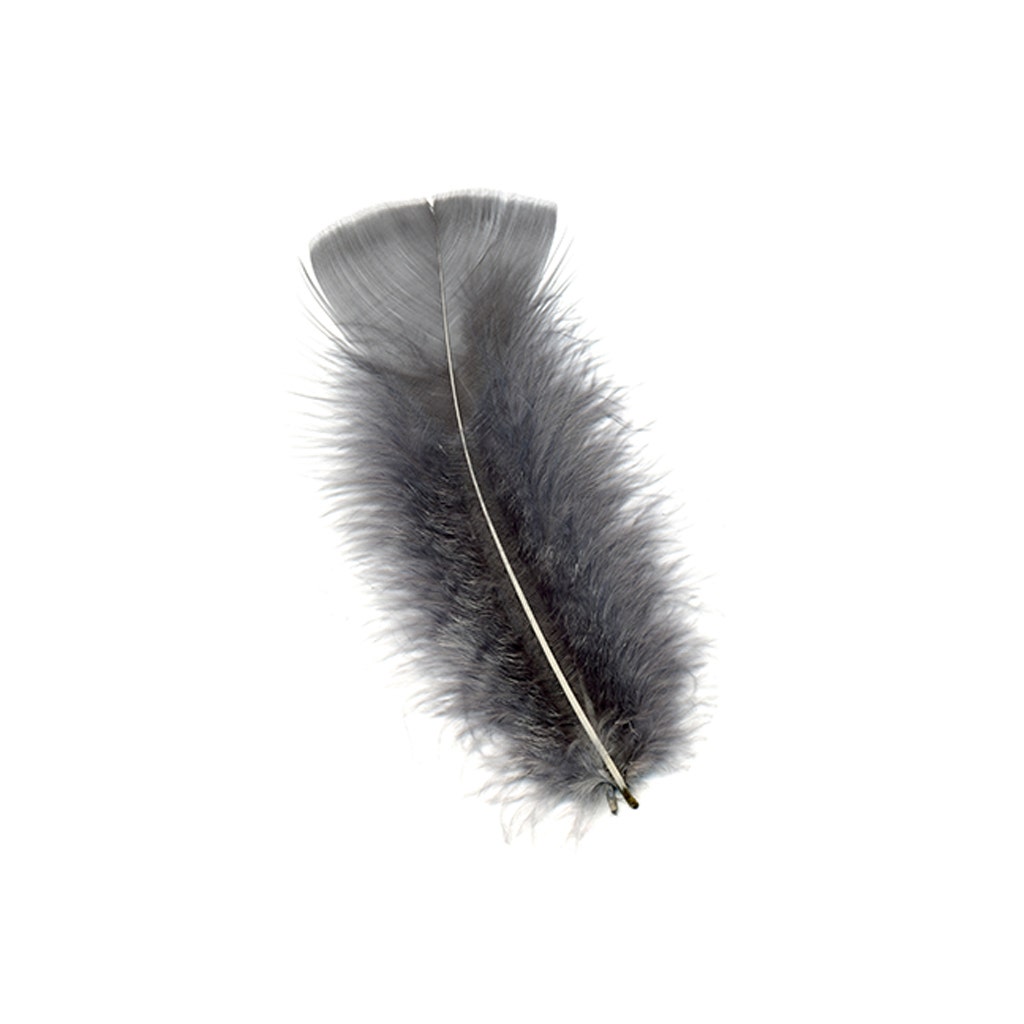 LOOSE TURKEY FLATS DYED SOLID  4-6" - BLUE DUNN
