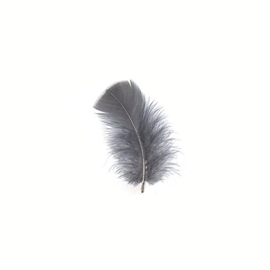 Loose Turkey Plumage Feathers - Blue Dunn