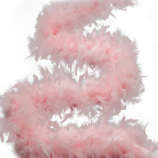 Chandelle Feather Boa - Medium Weight - Candy Pink