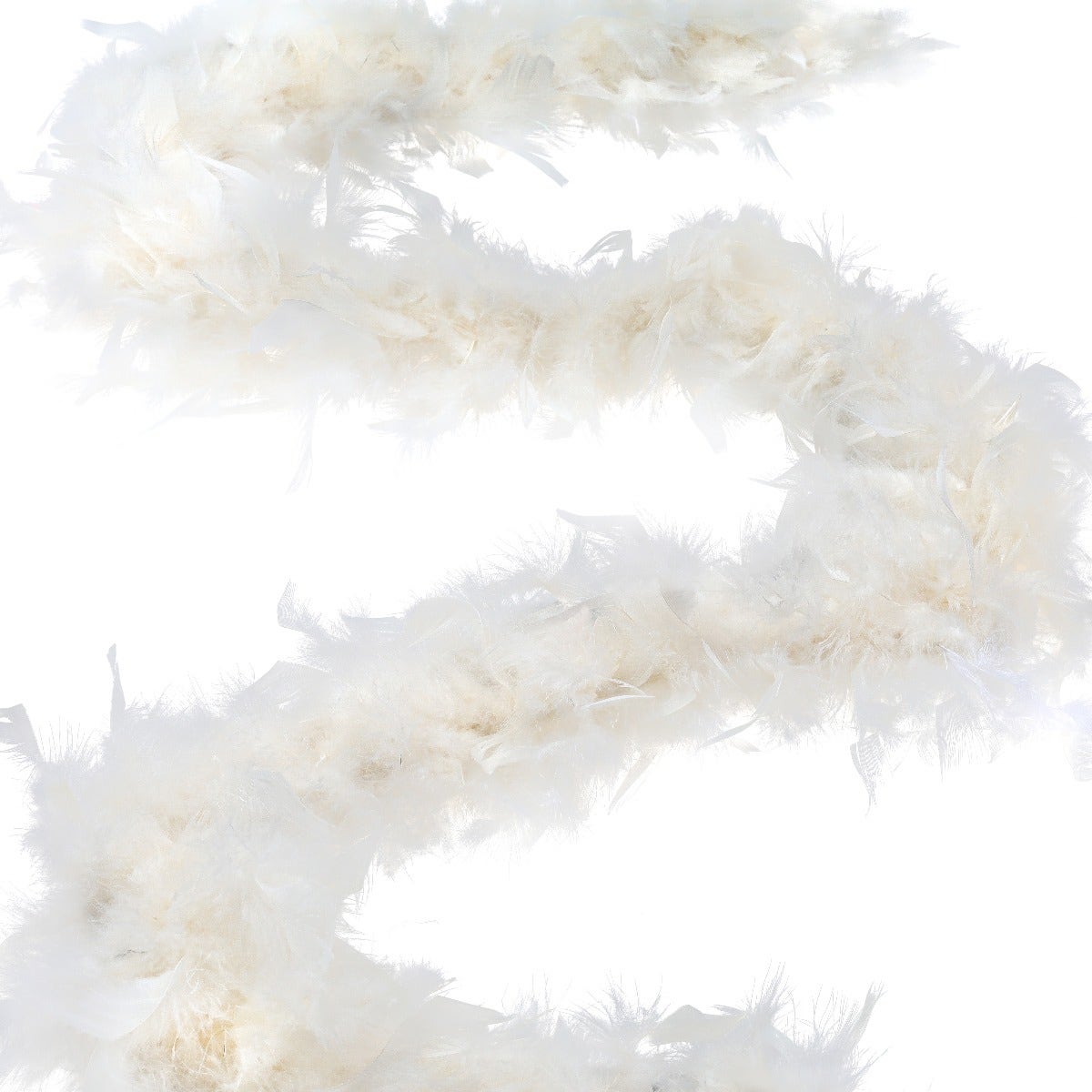 Chandelle Feather Boa - Medium Weight - Ivory