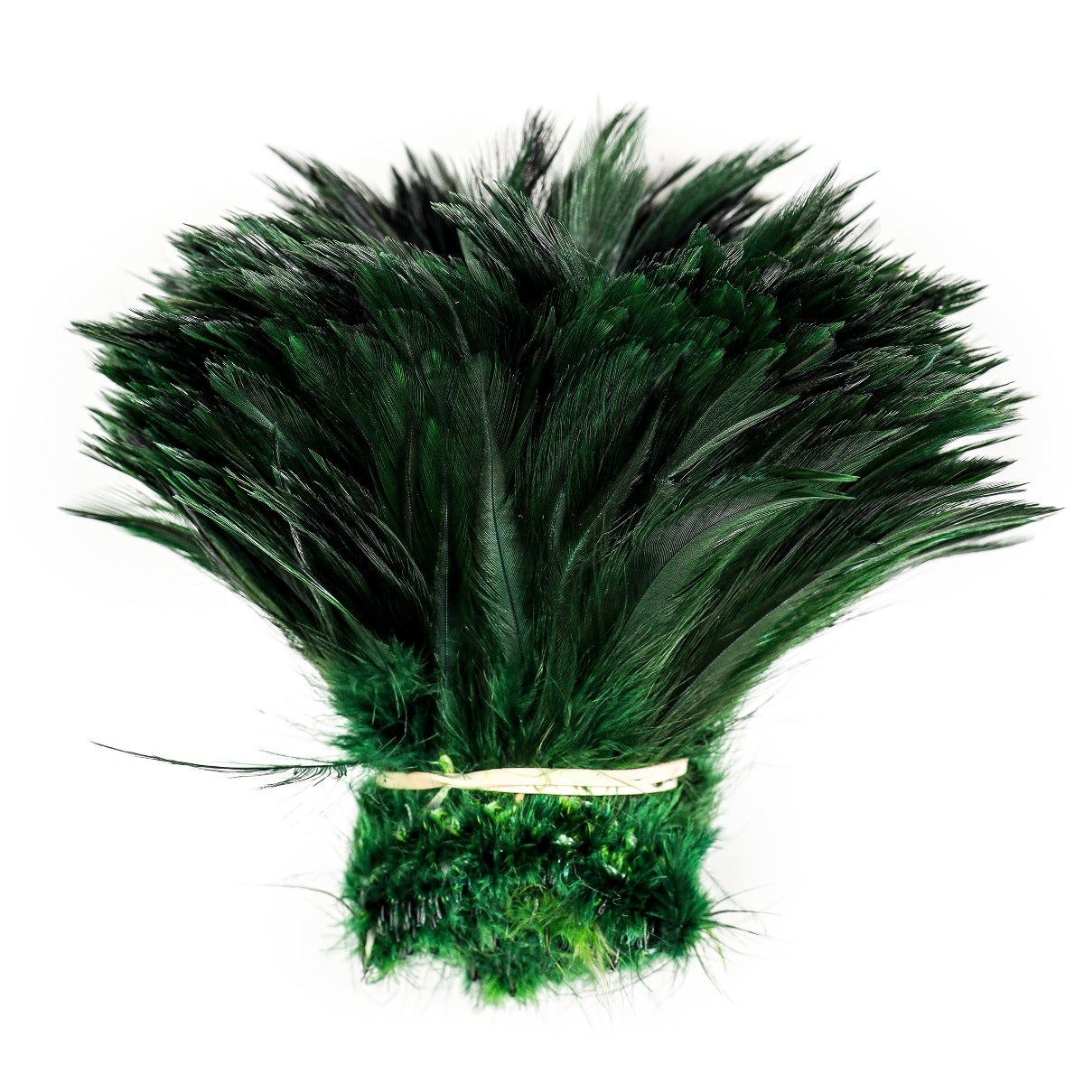 Rooster Hackle-Dyed Furnace 1YD - Forest Green