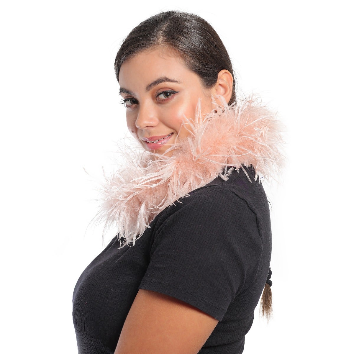 Ostrich Feather Boa - Value Two-Ply - Champagne