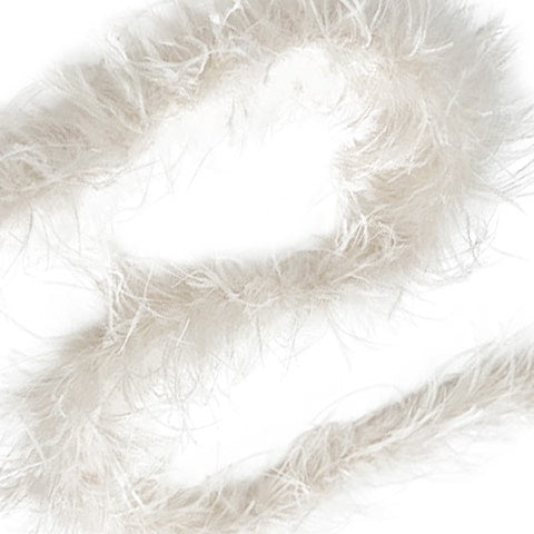 Ostrich Feather Boa - Value Two-Ply - Ivory