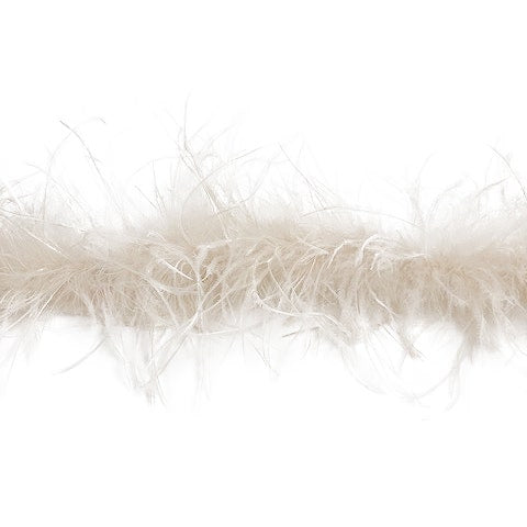 Ostrich Feather Boa - Value Two-Ply - Ivory