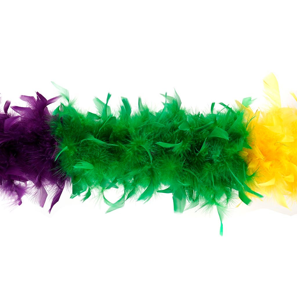 Chandelle Feather Boa - Heavyweight - Sectional - Mardigras