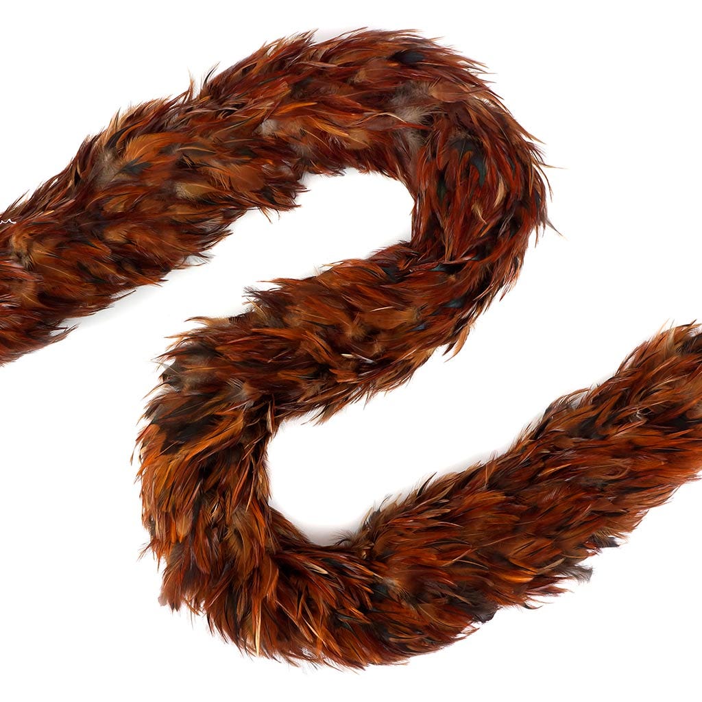 Furnace Rooster Feather Boa - Natural
