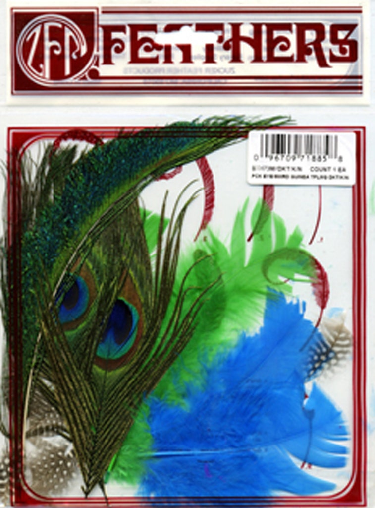 Peacock Eye-Sword-Guinea-Hackle - DKT/K/N