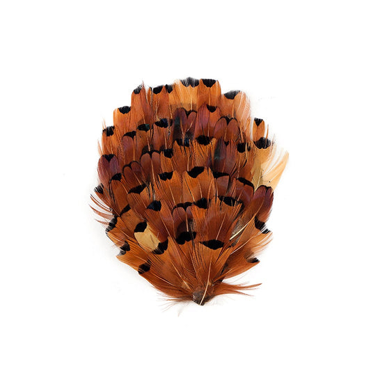 Heart Ringneck Feather Pad - Natural