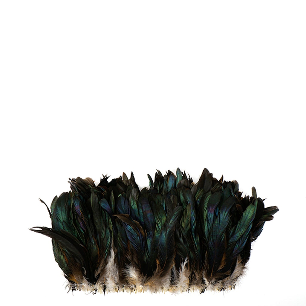 Rooster Coque Tails Feathers Bronze Natural  5-8" [1/4 LB Bulk]