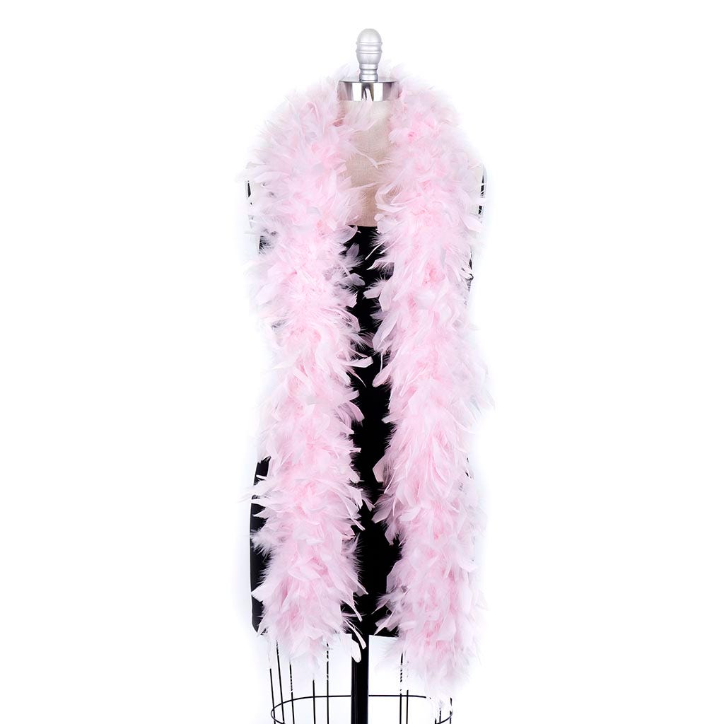Chandelle Feather Boa - Heavyweight  - Candy Pink