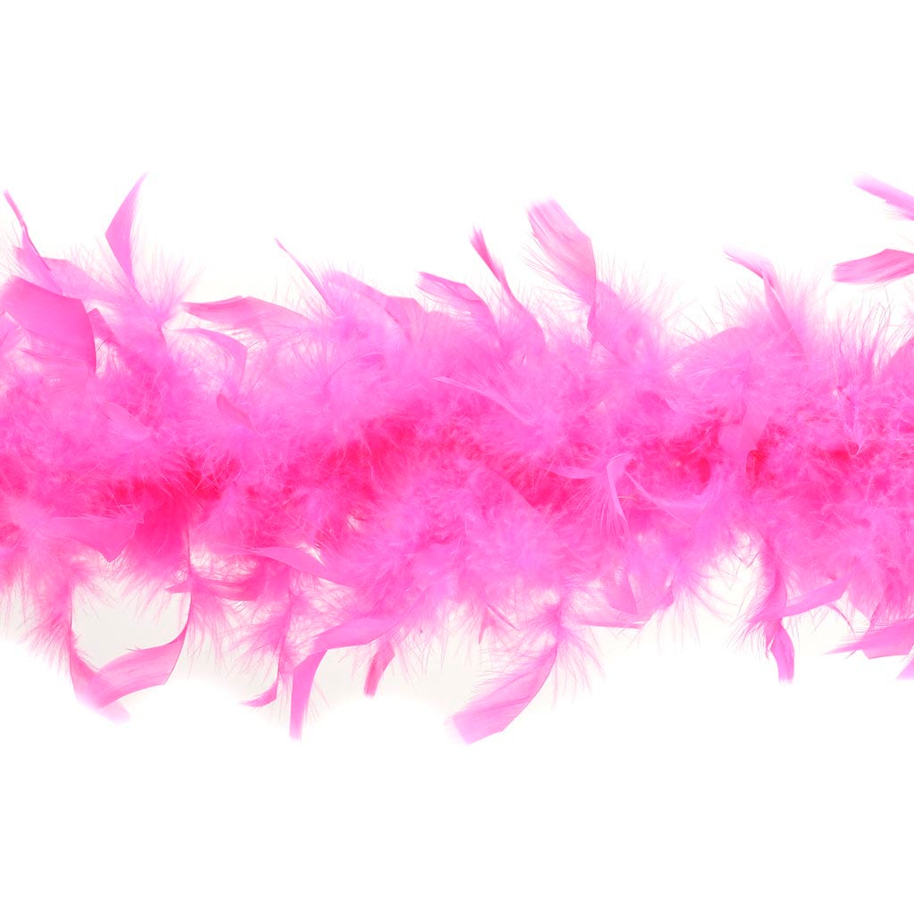 Chandelle Feather Boa - Lightweight - Pink Orient