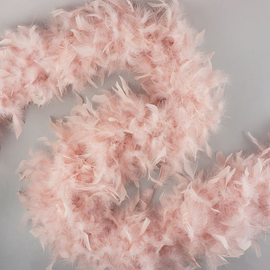 Chandelle Feather Boa - Heavyweight  - Champagne